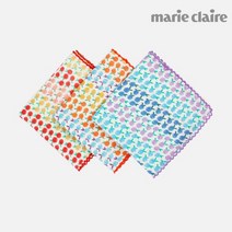 마리끌레르 레인보우 핀코트 가제 빅 손수건 55x55(cm)