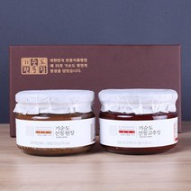 모두의식탁 9/15순차출고전통명인 전통장 2종 선물세트 640g고추장+된장