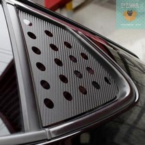 [기간행사]스티커 카본 쿼터글라스 KSO-VIP-107 C필러 몰딩, 현대-올뉴투싼