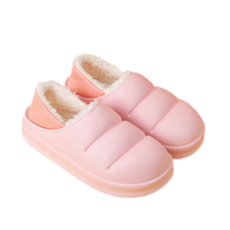 루띠에 브레드EVA 따뜻한 방수 겨울 방한 털 실내화 슬리퍼 사무실 거실화