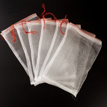 나일론 메쉬 가방 방충 거즈 정원 식물 야채 및 과일 보호 끈 도구 세트 해충 방제 GT110, 06 35x55cm 8PCS