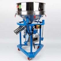 진동 스텐 입자분리 농산물 곡물고르는 선별기 석발기, 라운드 220V 750W + 0