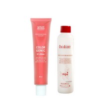아모스 칼라제닉 잇츠글로우 80ml 산화제포함, 1개, 8YB.황빛 밝은갈색(+산화제)