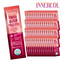 이너콜 저분자 콜라겐 석류 젤리 스틱, 20g, 60포