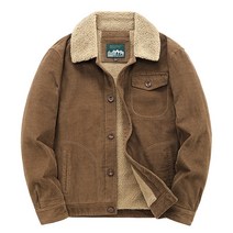 COSYEVNO 캐주얼 데일리 윈터 스웨이드 남성 재킷