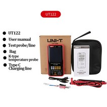 건전지테스터기 uni-t 디지털 멀티미터 ut121a ut121b ut122 전압 주파수 듀얼 디스플레이 저항 커패시턴스 온도 전기 테스터