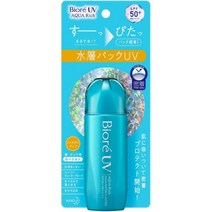 비오레 자외선 차단 UV 아쿠아 리치 프로텍트 로션 SPF 50+ PA++++ (과일향 70ml), 70밀리리터 (x1)ml