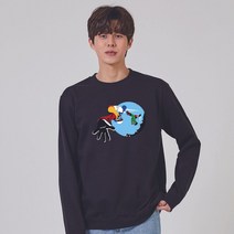 키밍 스키 보드 맨투맨 후드티