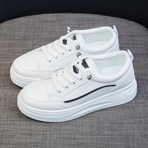 닥스키즈 여성용 캐주얼 신발 운동화 트렌디한 흰색 신발