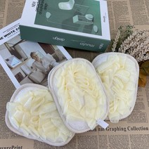 리빙파인드 부드러운 샤워 타워 타올 수건 목욕 저자극 바디 때 장갑 3p, 3세트