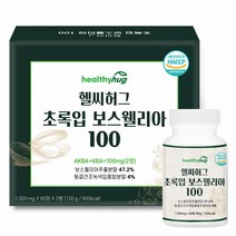 관절연골엔 초록입 보스웰리아 100 가자추출물 보스벨리아 보스웰릭산 무릎 관절 연골 영양제 보수엘리아