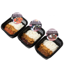 핫쿡밥 스팀 덮밥 3종 발열도시락 전투식량 간편식 발열데움용기 캠핑음식, 불닭맛덮밥
