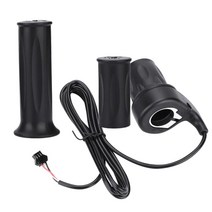 1 쌍 범용 전기 자전거 속도 스로틀 핸들 전자 자전거 가속기 스로틀 그립 사이클링 액세서리, type1