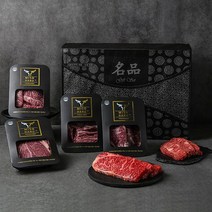 미소하누 1++ 한우 상위 1% 3차 선별 프리미엄 선물세트 6종, 미소하누 1호