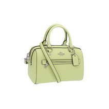 코치 가방 여성 핸드백 아울렛 2WAY 대각선 숄더백 보스턴 미니 숄더 레더 가죽 Mini Rowan Crossbody C9950 C9947 PAIL LIME/그린 품
