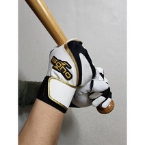 퍼펙트 논슬립 야구장갑 - 스파이더그립 배팅 장갑 (22년 신모델) 6칼라, 블랙/골드