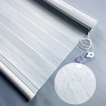 Ready Made Window 블라인드 방수 얼룩말 더블 레이어 롤러 쉐이드 for, 04 G28-4_02 Contact us first