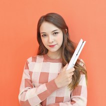 연예인 스타일링 휴대용 데일리 무선 고데기 앞머리 헤어 웨이브 뿌리 볼륨 틸팅 쿠션, 화이트