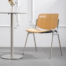 리라 빈티지 디자인 웨이브 아이론 체어 1인 카페 의자, K