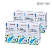 일양약품 어골 해조 칼슘 마그네슘 비타민D 비타민K 60정 6개