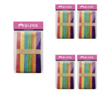 유니아트 2500 하드바 막대 대 50p, 초록색, 5개입