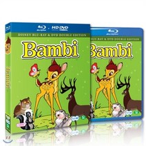 [Blu-ray] 밤비 (BD+DVD 콤보팩) : 블루레이