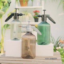 공기압 안개 물기둥 조절 물주전자 로마기둥 물주전자 2L 가정용 원예식물 물주전자, 티브라운[빅사이즈2L]