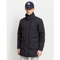 21FW [populet]블랙 탈착퍼 구스다운점퍼 WGJU1D811BK