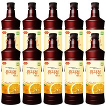 광야식품 유자청 베이스 970ml, 10개