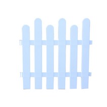 깔끔한 울타리 펜스 원예 화이트 PVC 정원 테라스 휀스 화단 울타리 가림막 담벼락, n