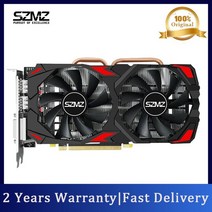 외장그래픽카드 SZMZ 비디오 카드 RX 580 8GB 256Bit 2048SP GDDR5 그래픽 (AMD Radeon 시리즈 VGA 용) 8g, 한개옵션0