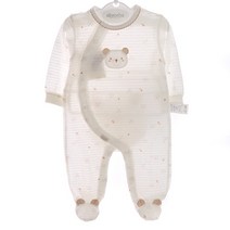 압소바 2001분당점 오가닉 유기농 원단으로 고급스럽고 태열이 많은 아기에게 좋은 쟈가드 우주복 봄 여름 가을 겨울 남아 여아 실내우주복 외출우주복 AX110604