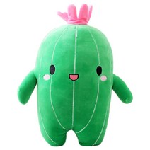 친구 안고자는 귀여운 선인장 인형 대형, Y그린선인장25cm