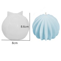 향초만들기홈공예 촛불 DIY 수 제 아로마 간장 왁 스 주조 주입 배 모양의 금형 웨딩 파티 선물에 대 한 실, 02 Sector Shape