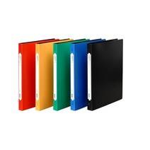 문화PP 3공 O링바인더 2cm 3cm 색상 디링 수납 화일 파일, 녹색