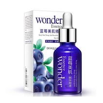 스킨케어 세럼 에센스 바이오 아쿠아 블루 베리 원더 에센스 모이스춰 라이징 화이트닝 뉴 리싱 오일 컨트롤 깊이 보충 페이스 세럼 안티 에이징 케어, [02] Blueberry 15ml