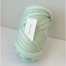 자이언트얀 빅얀 자이언트 자이언트빅얀 자이언트얀실 원사 큰 망고실 두꺼운실, 1kg, 민트
