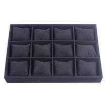 쇼케이스 디스플레이 홀더 오거나이저 트레이 쥬얼리 트레이 그리드 홈 목걸이