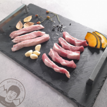 한푸짐 지리산 흑돼지 버크셔 삼겹살 목살 항정살 가브리살 앞다리살(냉장), 1팩, 3_지리산흑돼지(항정250g+가브리250g)