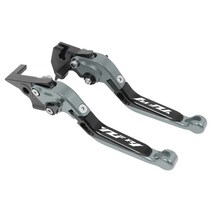 브레이크디스크 디스크브레이크 호환야마하 YZFR1 R1 1999-2018 용 오토바이 액세서리 접이식 확장 가능한, 01 B