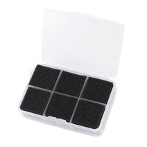 3d 프린터 청소 블록 키트 1.75mm/2.85mm/3.0mm 소모품용 정전기 방지 필라멘트 먼지 제거 클리너 도구 우수한 유지, 설명, 설명, 거품