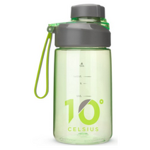 10도씨 트라이탄 스트랩 워터보틀, 그린스트랩, 460ml