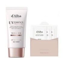 달바 워터풀 톤업 선크림 SPF 50+ PA++++ 50ml + 약산성 젤클렌저 9ml 세트, 50ml × 2세트