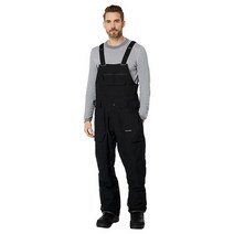 컴퍼니24 볼컴 남성 Roan Bib 오버롤 스노우보드 팬츠 다크 티크 S3, Black S3_Medium