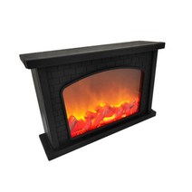 매장 인테리어 장식용 LED 벽난로모형 카페소품 모형난로 카운터장식 장식용난로 인테리어소품 벽난로연출