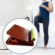 다리찢기기구 허벅지근육운동 전문 단단한 나무 경사 보드 종아리 들것 발 다리 스트레치 스쿼트에 대한 조, 01 10 Levels Check