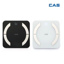 카스가정용스마트 블루투스 체지방 측정기, 블랙