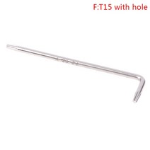 드라이버 공구 전기 미니 삼각 충전 사각 십자 T6 T7 T8 T9 T10 T15 T20 T25 T30 T40 Six Lobe Torx 헤드 변조 방지 보안 볼트 구멍 스크루 나사, [06] F, 06 F