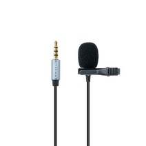 BiLe LG V35/V40/V50/V50S ThinQ 스마트폰 3.5mm 녹음 방송 유선 마이크 미니 1.5M, BiLeGS113 핀 마이크
