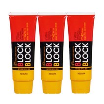 3개)네슈라 오뜨리 블록앤블록 오리지널 선크림80g, 80g, 3개